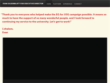 Tablet Screenshot of evangildenblatt.com